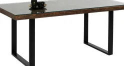 Matbord Conley - Mörkt Trä/Svart, 180x90cm - KARE Design