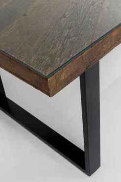 Matbord Conley - Mörkt Trä/Svart, 180x90cm - KARE Design