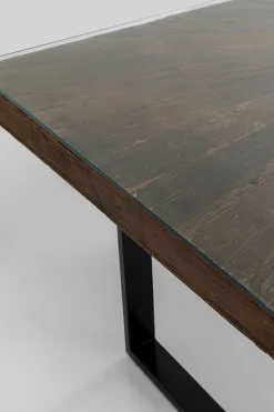 Matbord Conley - Mörkt Trä/Svart, 180x90cm - KARE Design