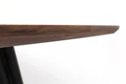 Matbord Curve - Retro Bord i Valnöt/Svart 180x90cm - KARE Design