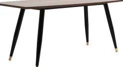 Matbord Curve - Retro Bord i Valnöt/Svart 180x90cm - KARE Design