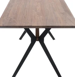 Matbord Downtown - Bord i Massiv Valnöt, 220x100cm - KARE Design