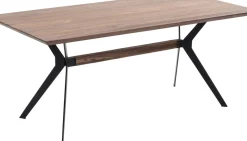 Matbord Downtown - Bord i Massiv Valnöt, 220x100cm - KARE Design