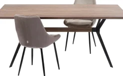 Matbord Downtown - Bord i Massiv Valnöt, 180x90cm - KARE Design