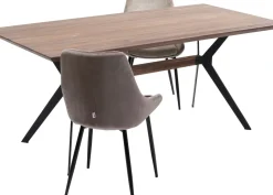 Matbord Downtown - Bord i Massiv Valnöt, 180x90cm - KARE Design