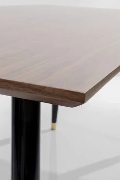 Matbord Duran, Valnöt/Svart, 160x80cm - KARE Design