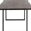 Matbord Harmony - Massivt Mörkt Trä/Svart, 180x90cm - KARE Design