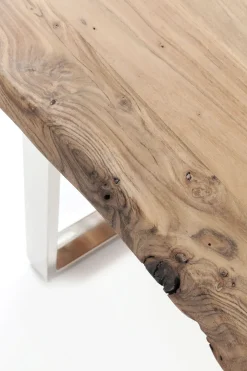 Matbord Harmony - Massivt Trä/Krom, 160x80cm - KARE Design