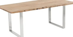 Matbord Harmony - Massivt Trä/Krom, 160x80cm - KARE Design