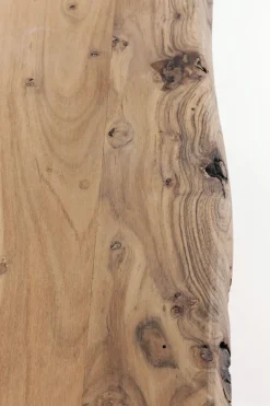 Matbord Harmony - Massivt Trä/Krom, 160x80cm - KARE Design