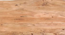 Matbord Harmony - Massivt Trä/Rå Stål, 180x90cm - KARE Design