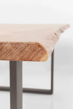 Matbord Harmony - Massivt Trä/Rå Stål, 160x80cm - KARE Design