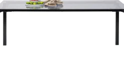 Matbord Lorenco - Svart/Tonat Glas, 180x90cm - KARE Design