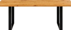 Matbord Symphony - Massiv Ek/Svart, 180x90cm - KARE Design