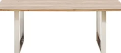 Matbord Symphony - Massivt Trä/Krom, 180x90cm - KARE Design