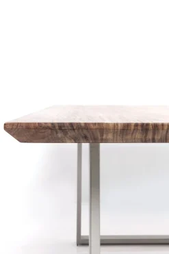 Matbord Symphony - Massivt Trä/Krom, 180x90cm - KARE Design
