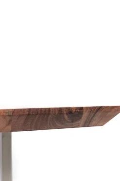 Matbord Symphony - Massivt Trä/Rå Stål, 180x90cm - KARE Design