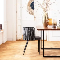 Matbord Symphony - Massivt Trä/Svart, 180x90cm - KARE Design