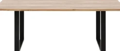 Matbord Symphony - Massivt Trä/Svart, 160x80cm - KARE Design