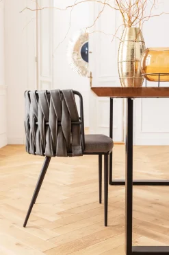 Matbord Symphony - Massivt Trä/Svart, 160x80cm - KARE Design