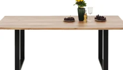 Matbord Symphony - Massivt Trä/Svart, 200x100cm - KARE Design