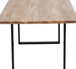 Matbord Symphony - Massivt Trä/Svart, 200x100cm - KARE Design