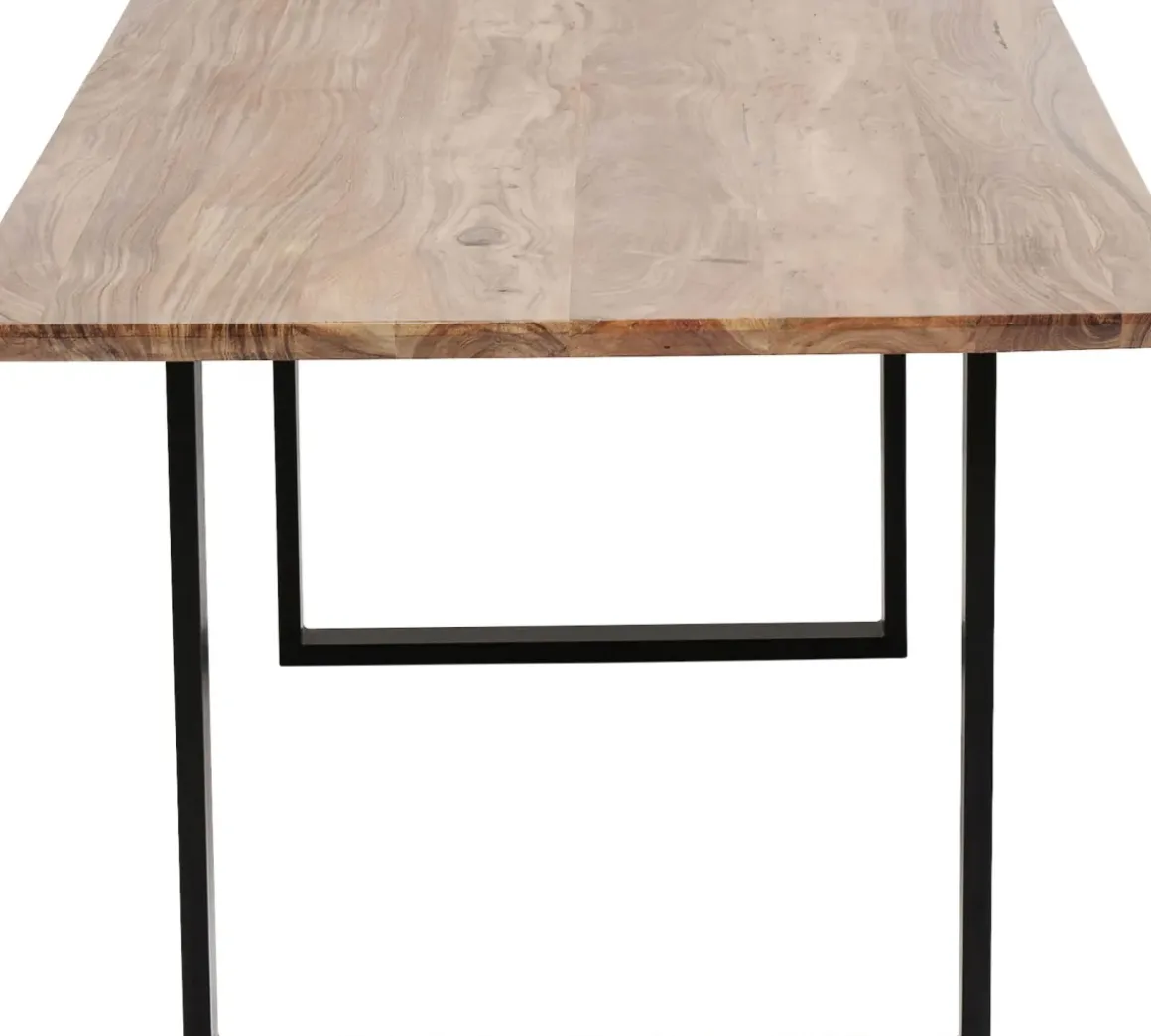 Matbord Symphony - Massivt Trä/Svart, 200x100cm - KARE Design