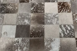 Matta Cosmo Grå Läder, 240x170cm - KARE Design