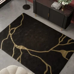 Matta Fulmine - Svart, 240x170cm - KARE Design