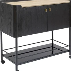 Milano Barvagn - Barskåp på Hjul, 93x96,5cm - KARE Design
