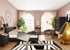 Milano Sängbord - Liten Byrå 2 Lådor - KARE Design