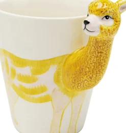 Mugg Funny Animal Alpaca - Alpacka, 12cm - KARE Design