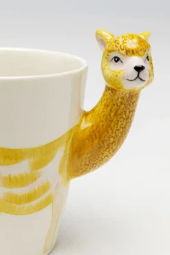 Mugg Funny Animal Alpaca - Alpacka, 12cm - KARE Design