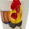 Mugg Funny Animal Rooster - Tupp, 12cm - KARE Design