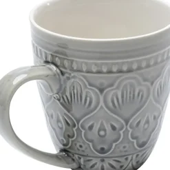 Mugg Sicilia Mandala - Grå - KARE Design