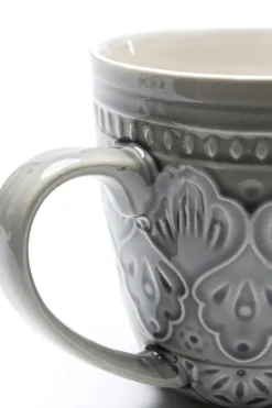Mugg Sicilia Mandala - Grå - KARE Design
