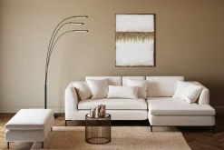 Pall - Fotpall Gianni - Creme - KARE Design