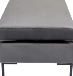 Pall - Fotpall Gianni - Grå sammet - KARE Design