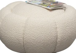 Pall Peppo Bloom - Vit,  Ø72cm - KARE Design
