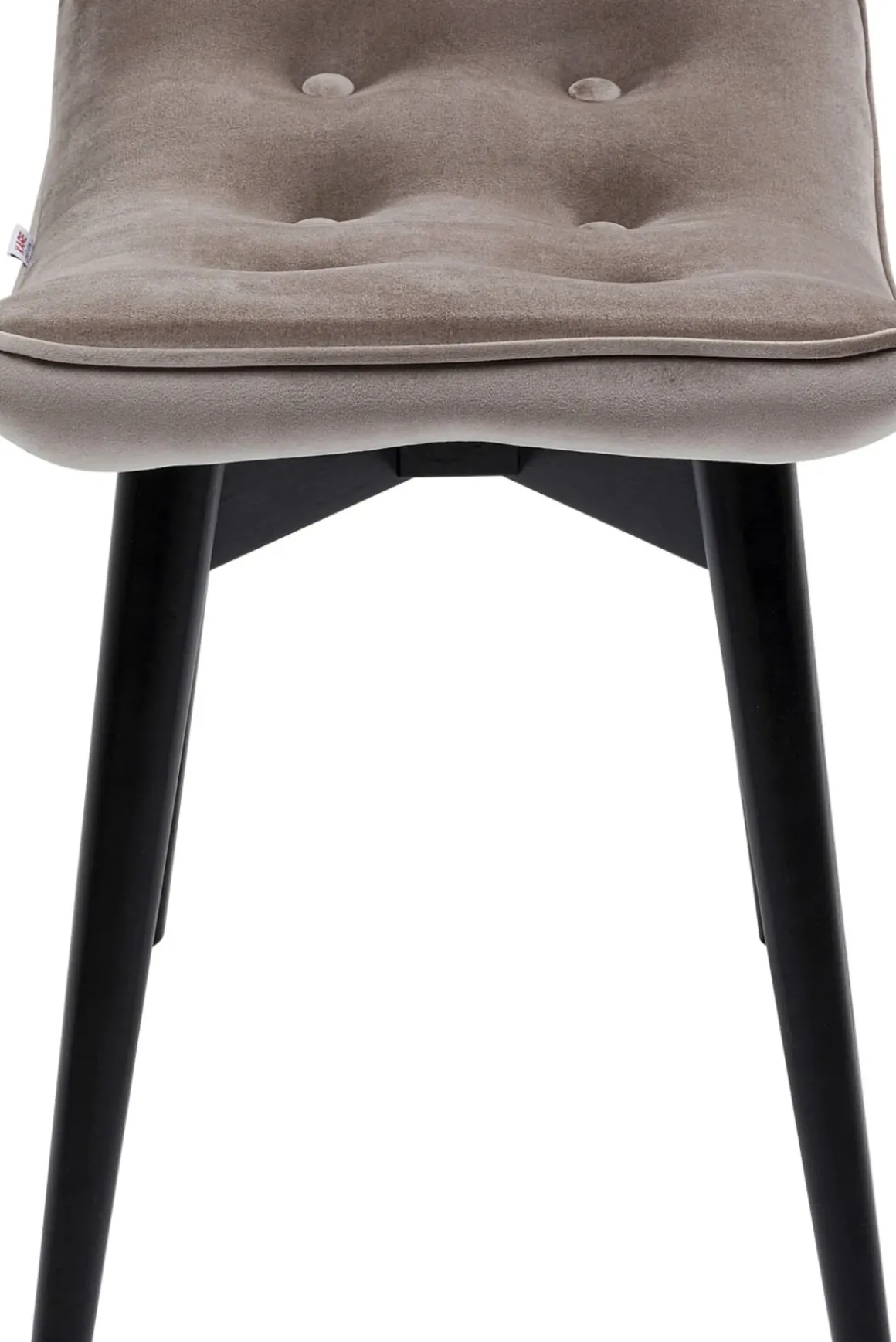 Pall Vicky - Grå Sammet/Svart - KARE Design