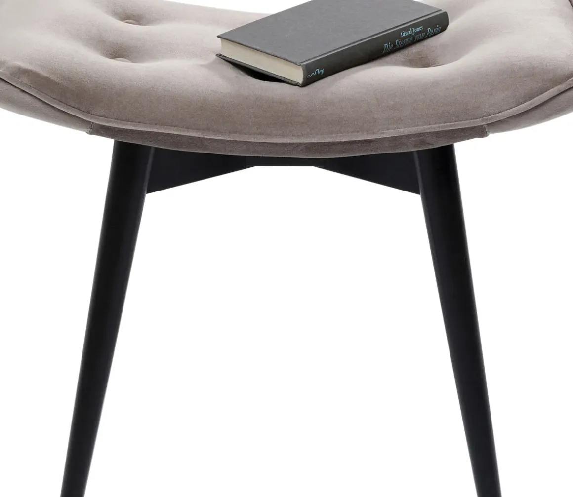 Pall Vicky - Grå Sammet/Svart - KARE Design