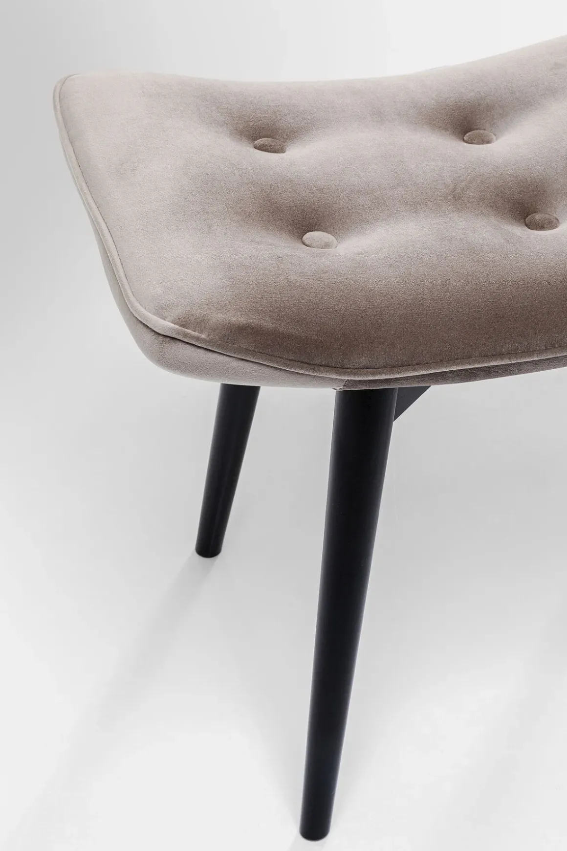 Pall Vicky - Grå Sammet/Svart - KARE Design