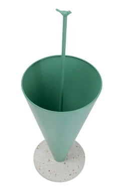 Paraplyställ Singing In The Rain - Grön - KARE Design