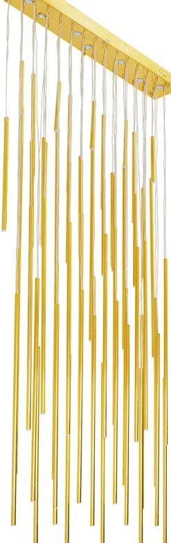 Pendelarmatur Living Vegas Deluxe - Mässing, LED - KARE Design