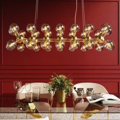 Pendel Atomic - Taklampa Klot, 140cm - KARE Design