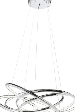 Pendellampa Saturn LED Chrome Big - KARE Design