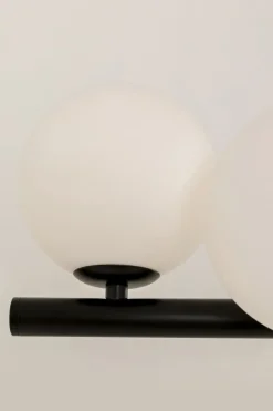 Pendel Scala Balls - Taklampa Svart/Milky 150cm - KARE Design
