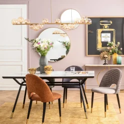 Pendel Scala Klot - Taklampa Mässing/Glas 150 cm - KARE Design
