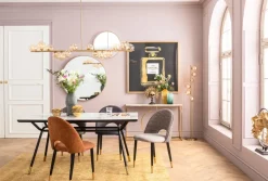 Pendel Scala Klot - Taklampa Mässing/Glas 150 cm - KARE Design