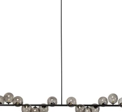 Pendel Scala Klot - Taklampa Svart/Glas 150 cm - KARE Design